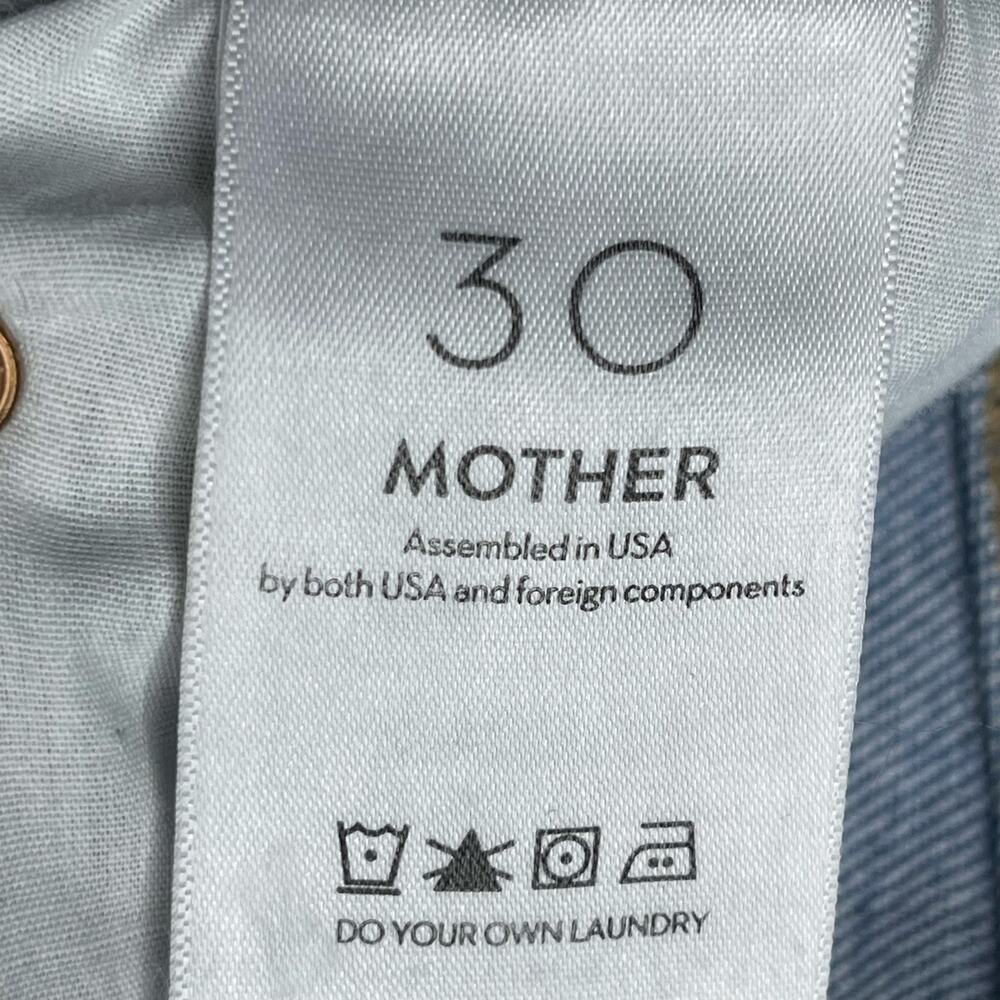 Mother Denim The Tomcat Straight Leg Jeans size 30 Play Like A Pirate wash - Picture 5 of 13